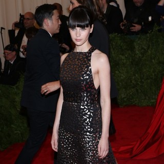 Felicity Jones in PUNK: Chaos to Couture Costume Institute Gala - felicity-jones-chaos-to-couture-costume-institute-gala-01