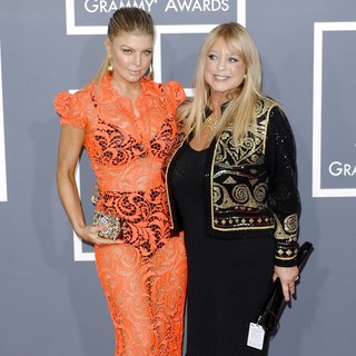 Stacy Ferguson, Theresa Ann Ferguson in 54th Annual GRAMMY Awards - Arrivals