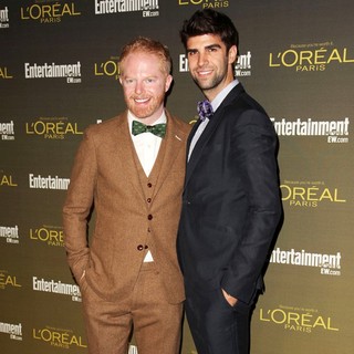 Jesse Tyler Ferguson, Justin Mikita in 2012 Entertainment Weekly Pre-Emmy Party