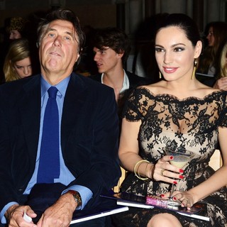Bryan Ferry, Kelly Brook in London Fashion Week Spring-Summer 2013 - Philip Treacy - Front Row