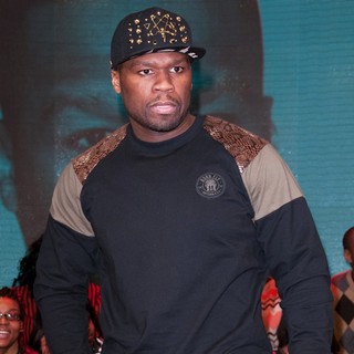 50 Cent in Celebrities Attend BET's 106 and Park Taping