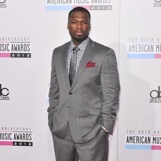 50 Cent in The 40th Anniversary American Music Awards - Arrivals