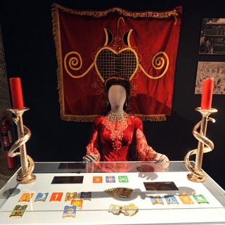 Solitaire Red Dress from Live and Let Die - 1973 Designing 007 - Fifty Years of Bond Style