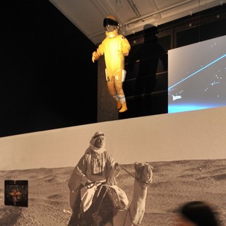 Scene from The Spy Who Loved Me and Space Suite from Moonraker - Fifty Years of Bond Style