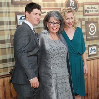 Michael Fishman, Roseanne Barr, Alicia Goranson in Comedy Central Roast of Roseanne Barr