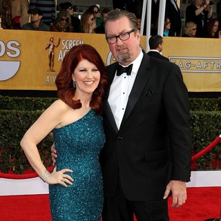 Kate Flannery, Chris Haston in 19th Annual Screen Actors Guild Awards - Arrivals