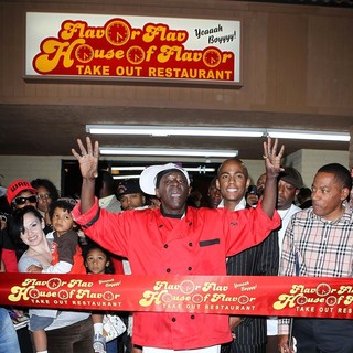 Flavor Flav, Public Enemy in The Official Grand Opening of The Flavor Flav House of Flavor Take Out Restaurant