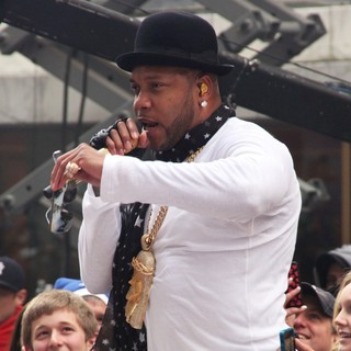 Flo Rida in Flo Rida Performing Live on NBC's Toyota Concert Series on The Today Show