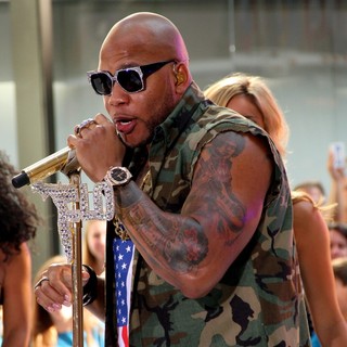 Flo Rida in Flo Rida Performs at The Toyota Concert Series on The Today Show