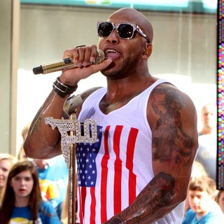 Flo Rida in Flo Rida Performs at The Toyota Concert Series on The Today Show