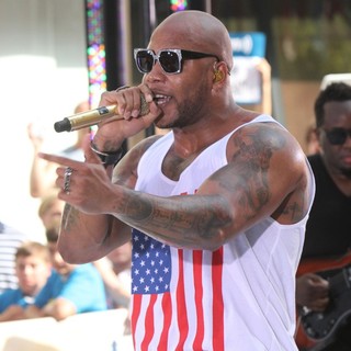 Flo Rida in Flo Rida Performs at The Toyota Concert Series on The Today Show