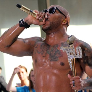 Flo Rida in Flo Rida Performs at The Toyota Concert Series on The Today Show