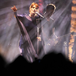 Florence Welch, Robert Ackroyd, Florence and the Machine in Performances at The 2012 Coachella Valley Music and Arts Festival - Week 2 Day 3