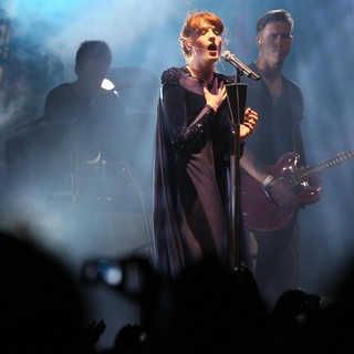 Florence Welch, Robert Ackroyd, Florence and the Machine in Performances at The 2012 Coachella Valley Music and Arts Festival - Week 2 Day 3