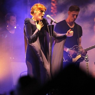 Florence Welch, Robert Ackroyd, Florence and the Machine in Performances at The 2012 Coachella Valley Music and Arts Festival - Week 2 Day 3