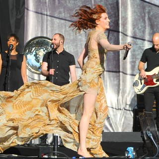 Florence Welch, Mark Saunders, Florence and the Machine in BBC Radio 1's Hackney Weekend - Day 2