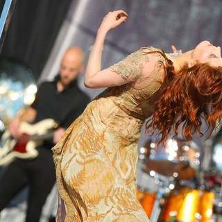 Mark Saunders, Florence Welch, Florence and the Machine in BBC Radio 1's Hackney Weekend - Day 2