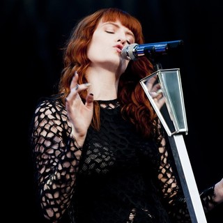 Florence Welch, Florence and the Machine in Leeds Festival 2012 - Day Three