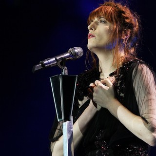 Florence Welch, Florence and the Machine in Florence and the Machine Performing Live During Their Second Night at The O2 Arena