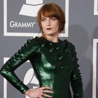 Florence Welch, Florence and the Machine in 55th Annual GRAMMY Awards - Arrivals