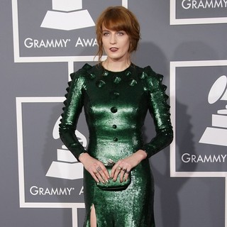 Florence Welch, Florence and the Machine in 55th Annual GRAMMY Awards - Arrivals