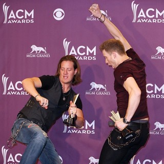 48th Annual ACM Awards - Press Room