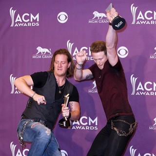 48th Annual ACM Awards - Press Room