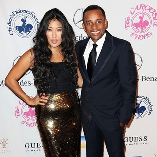 Chloe Flower, Hill Harper in 26th Anniversary Carousel of Hope Ball - Presented by Mercedes-Benz - Arrivals