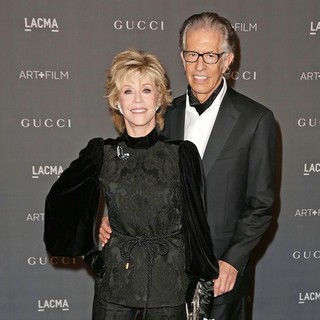 Jane Fonda, Richard Perry in LACMA 2012 Art + Film Gala - Arrivals