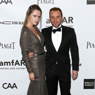 Tatiana Fontes, Matheus Mazzafera in amfAR 3rd Annual Inspiration Gala