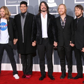 Foo Fighters in 54th Annual GRAMMY Awards - Arrivals