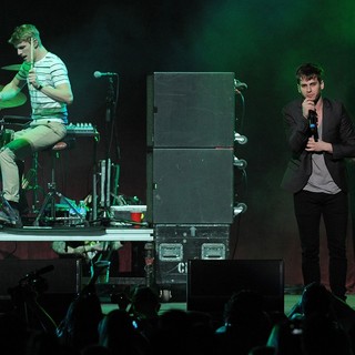 Mark Pontius, Mark Foster, Foster the People in The Y100 Jingle Ball 2011