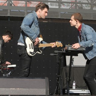 Cubbie Fink, Foster the People in 102.7 KIIS FM's Wango Tango 2012 - Show