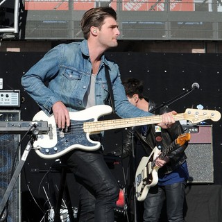Cubbie Fink, Foster the People in 102.7 KIIS FM's Wango Tango 2012 - Show