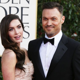 Megan Fox, Brian Austin Green in 70th Annual Golden Globe Awards - Arrivals