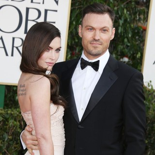Megan Fox, Brian Austin Green in 70th Annual Golden Globe Awards - Arrivals