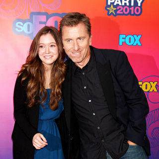 Hayley McFarland, Tim Roth in Fox All-Star Party