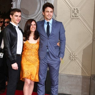 Dave Franco, Betsy Franco, James Franco in James Franco Is Honoured with A Hollywood Star on The Hollywood Walk of Fame
