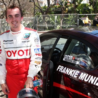 Frankie Muniz in The 2011 Toyota Grand Prix Pro Celebrity Race at The Toyota Grand Prix Track - frankie-muniz-2011-toyota-grand-prix-pro-celebrity-race-01