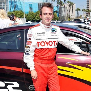 Frankie Muniz in The 35th Annual Toyota Pro-Celebrity Race - Press-Practice Day