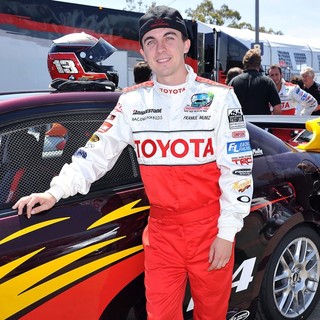 Frankie Muniz in The 35th Annual Toyota Pro-Celebrity Race - Press-Practice Day