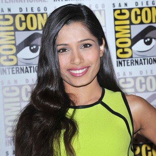 Freida Pinto in Comic Con 2011 - Celebrities at The Convention Centre - The Immortals Press Conference