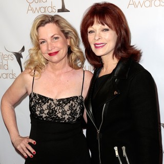 Katherine Fugate, Frances Fisher in 2013 Writers Guild Awards - Arrivals