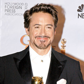 Robert Downey Jr. in 67th Annual Golden Globe awards - Press Room