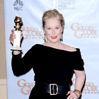 Meryl Streep in 67th Annual Golden Globe awards - Press Room