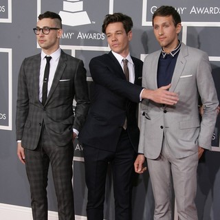 Fun. in 55th Annual GRAMMY Awards - Arrivals - fun-55th-annual-grammy-awards-02