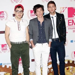 Fun. in The MTV EMA's 2012 - Arrivals - fun-mtv-ema-s-2012-01