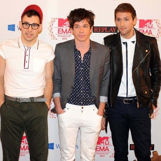 Fun. in The MTV EMA's 2012 - Arrivals - fun-mtv-ema-s-2012-02