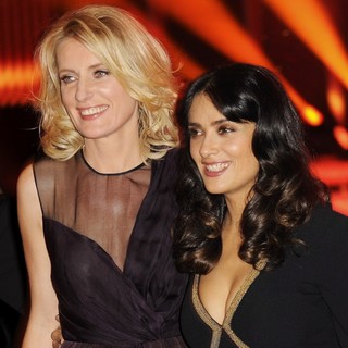 Maria Furtwangler, Salma Hayek in Bambi Awards 2012