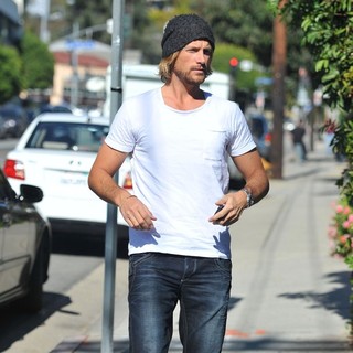Gabriel Aubry in Gabriel Aubry Goes to Collect His Daughter from School
